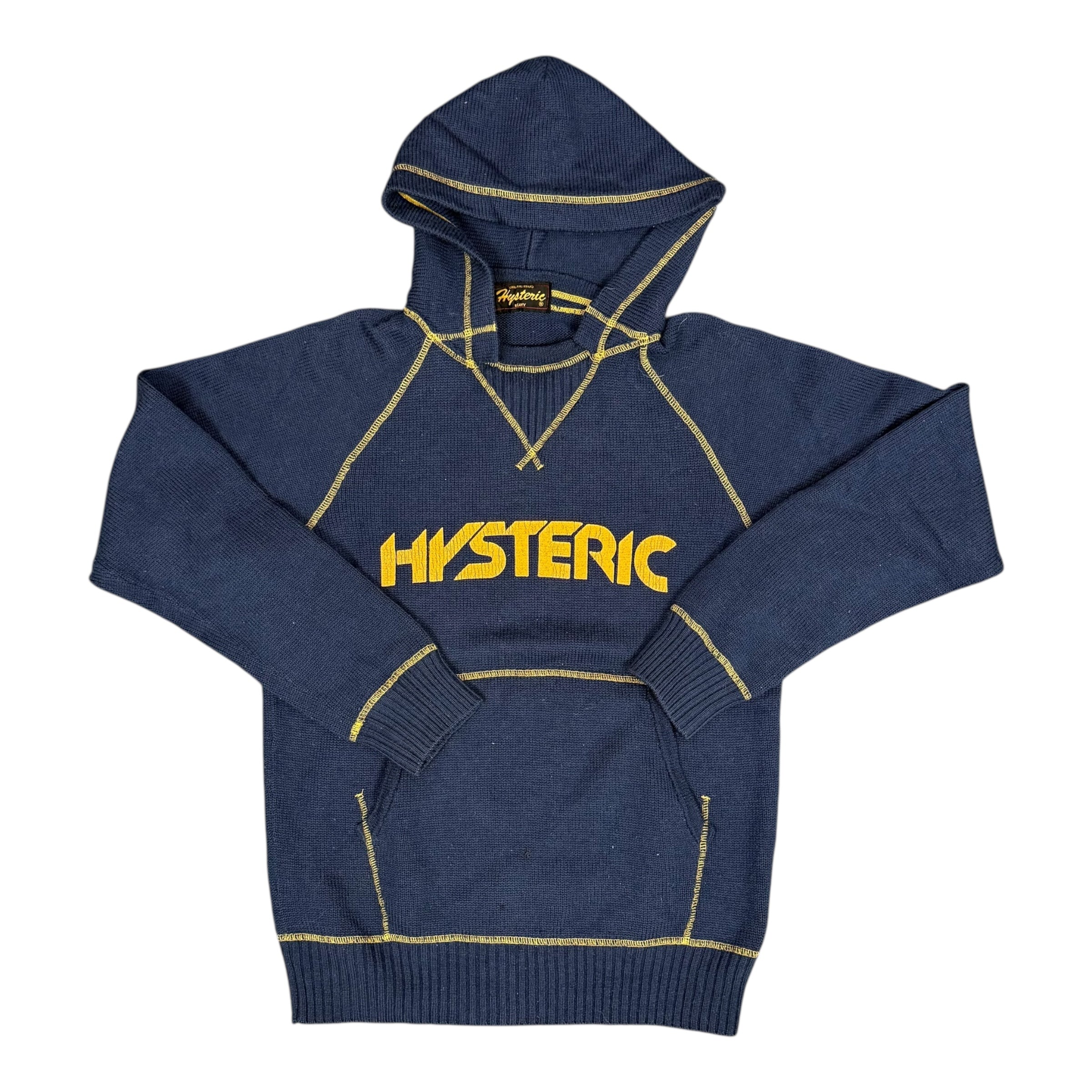 Hysteric Glamour Jumbo Logo
Knit Hoodie