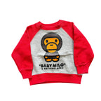 Kids BAPE  Baby Milo Crew Neck