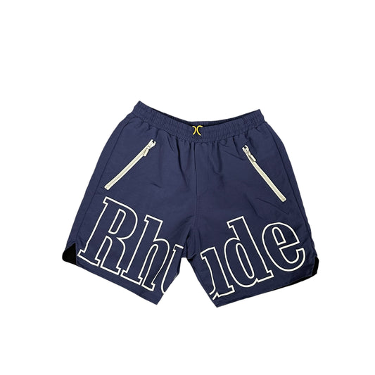 Navy Rhude Shorts