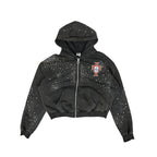 Vale Forever Pluto Clustered Zip Up Hoodie