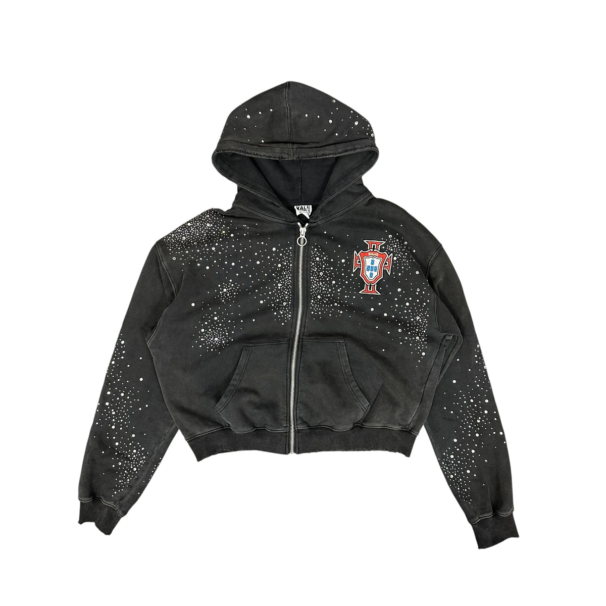 Vale Forever Pluto Clustered Zip Up Hoodie