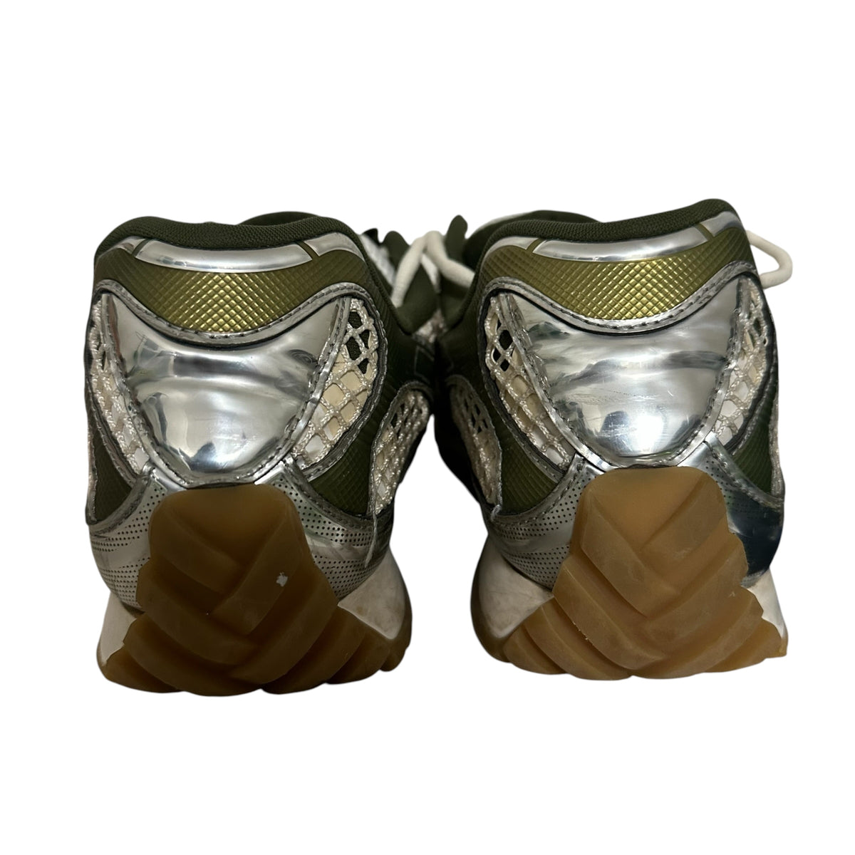 Bottega Veneta Orbit Sneakers Silver/Green (No Box)