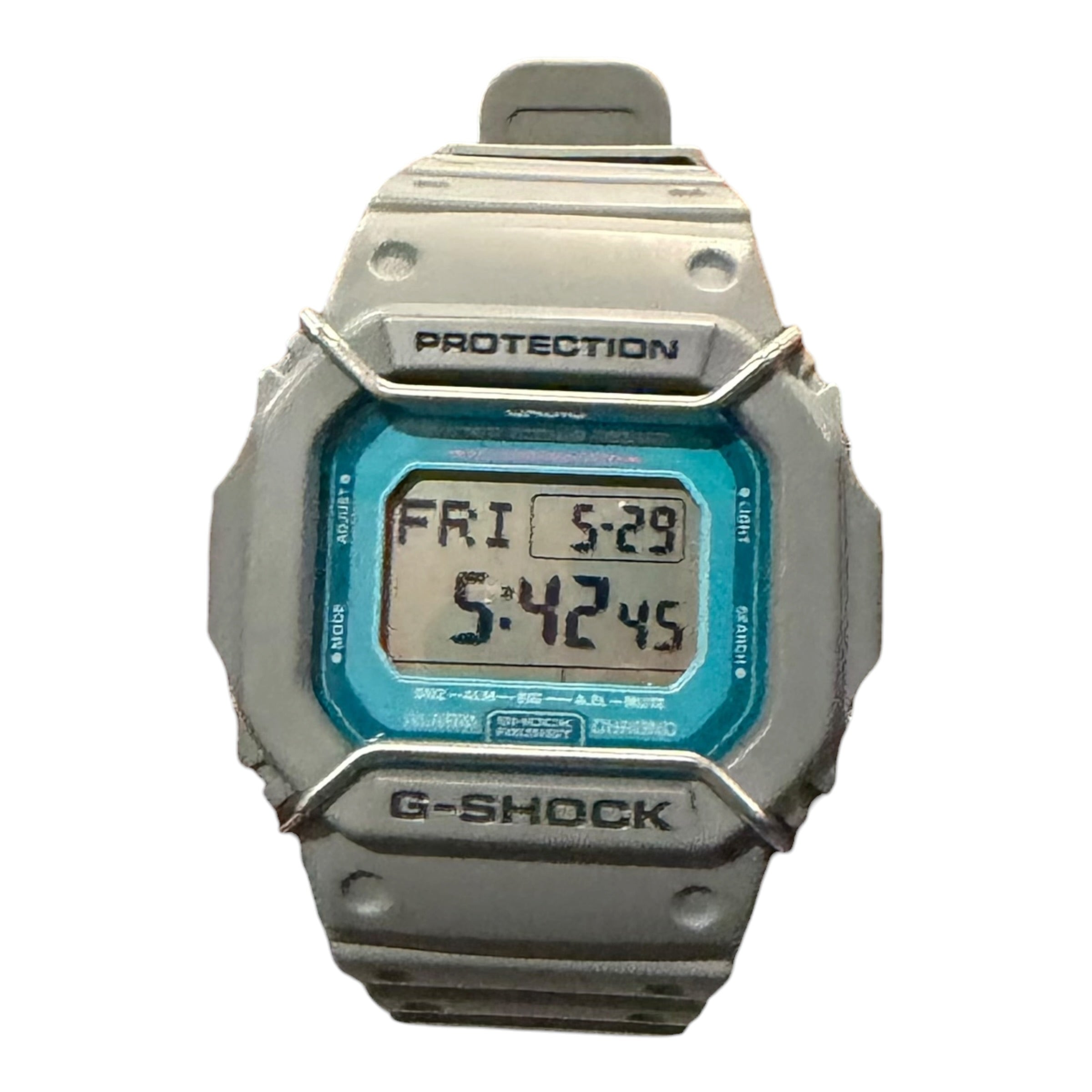 G Shock Gray/Baby Blue