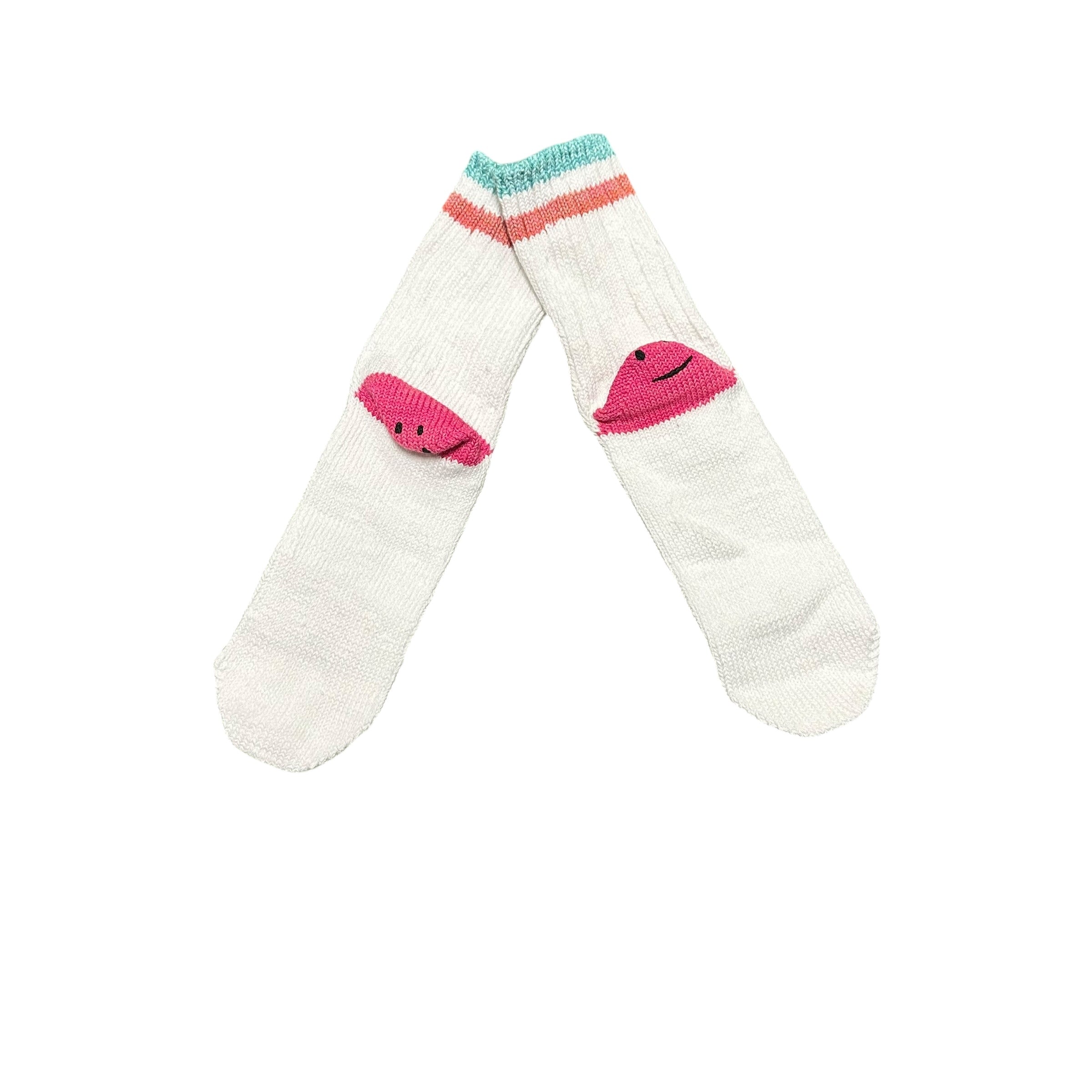 New Kapital Socks Blue/White/Red