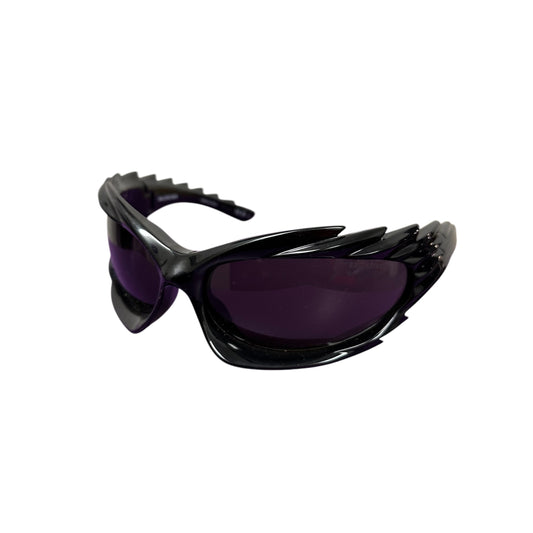 Balenciaga Black Spike Sunglasses