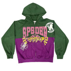 SP5DER Campers Field Zip Hoodie ‘Green’