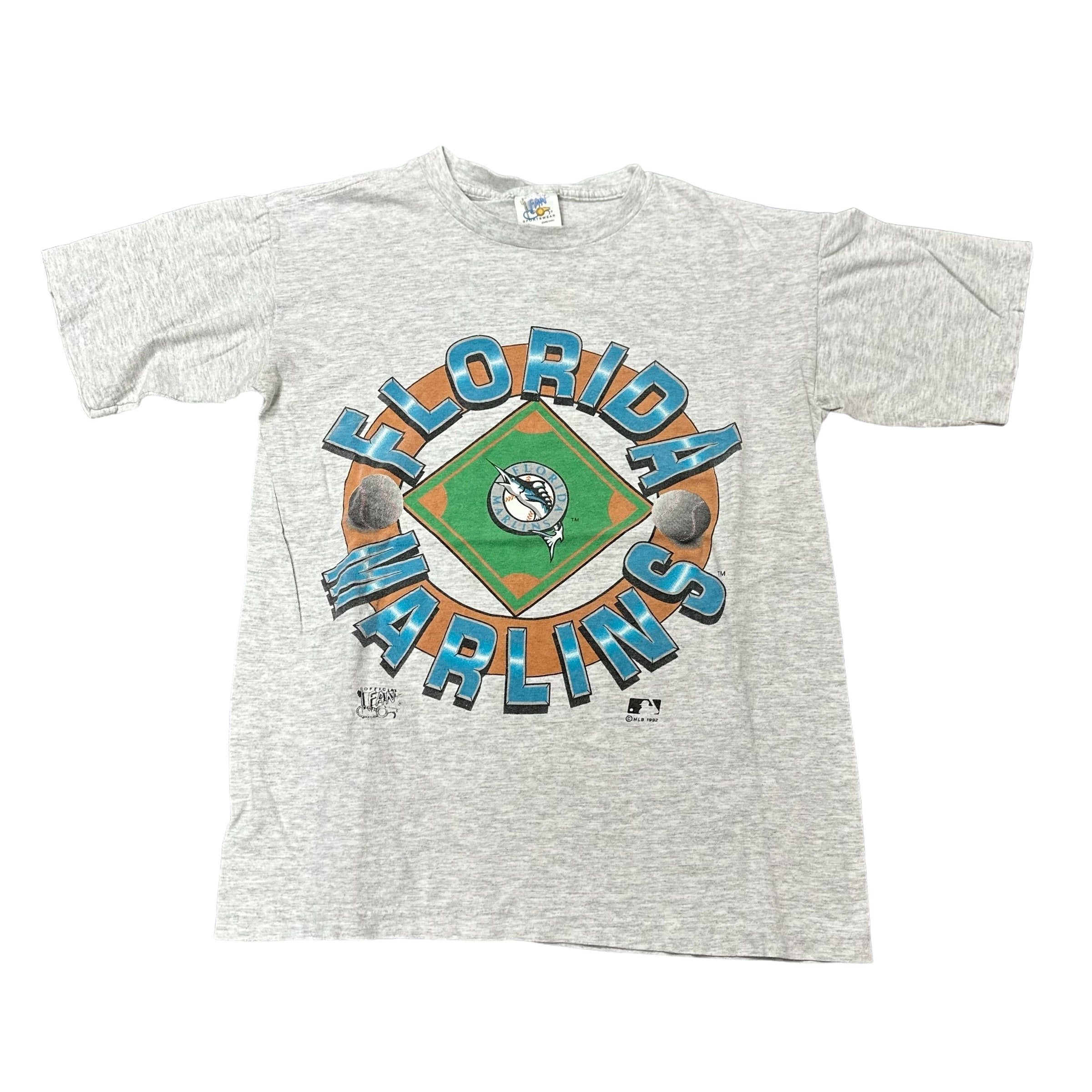 ‘92 Grey FL Marlins Tee