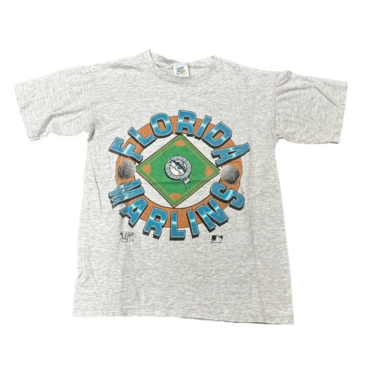 ‘92 Grey FL Marlins Tee