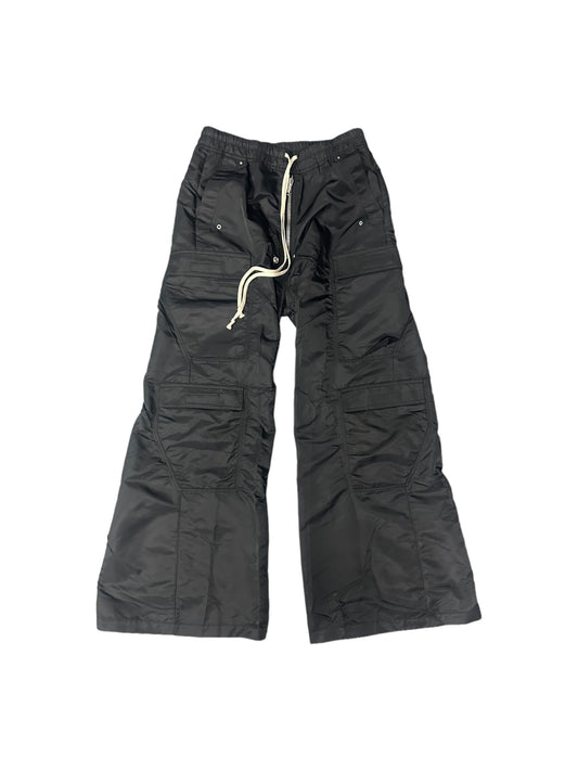 Rick Owens Black Nylon Cargo Belas