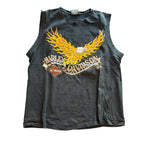 Vintage Harley Davidson Cut Off Shirt