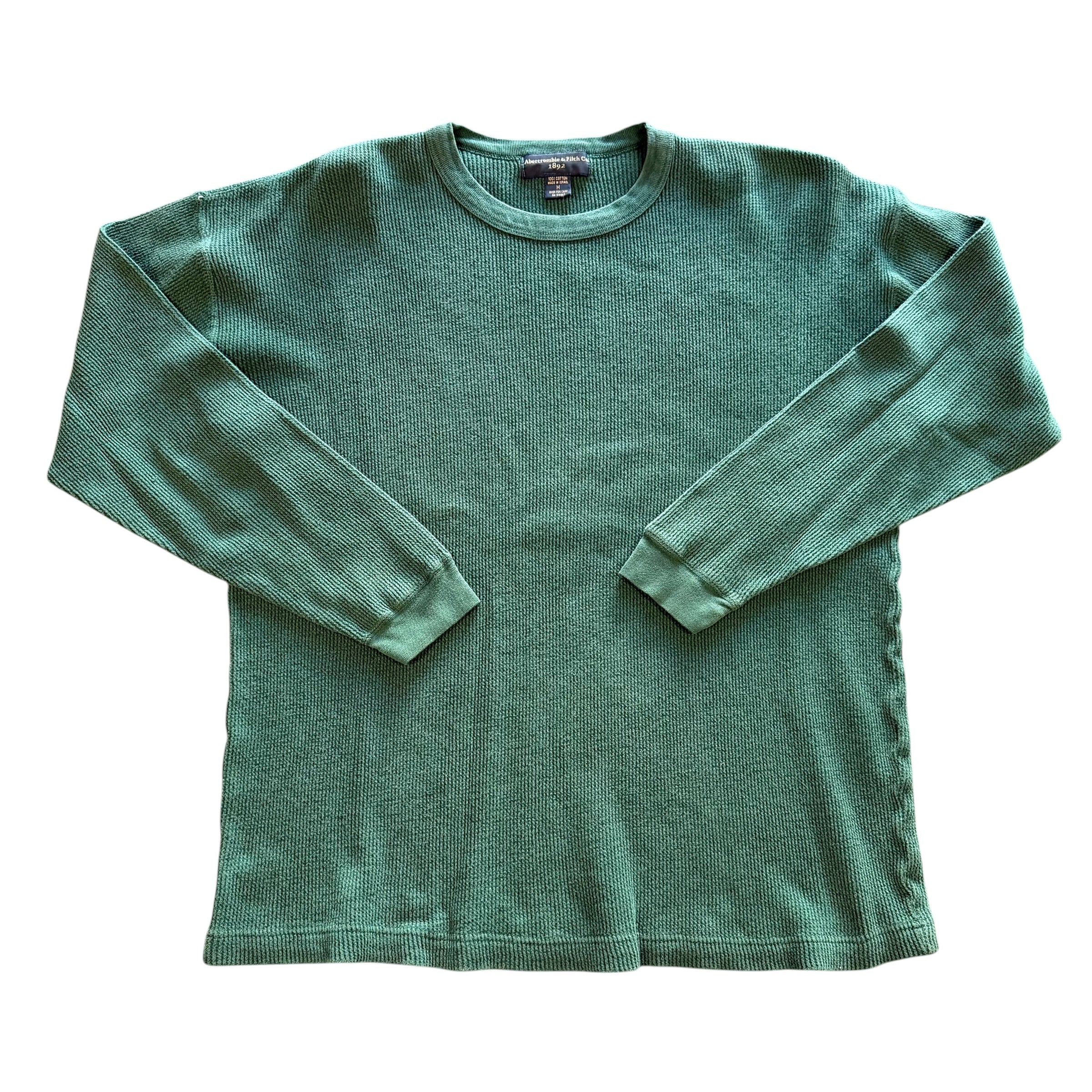 Green Abercrombie Longsleeve Shirt