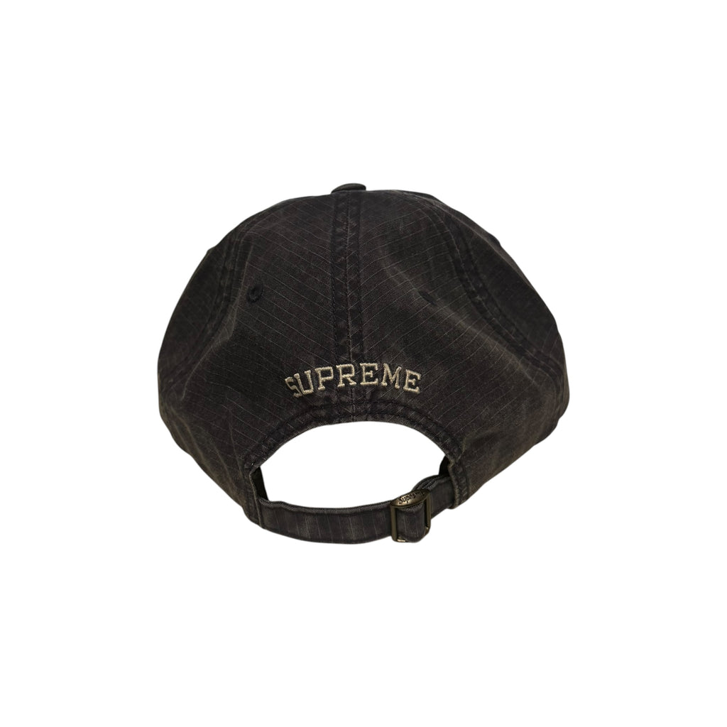 Brand New Supreme Arabic Logo Ripstop 6 Panel Hat Navy