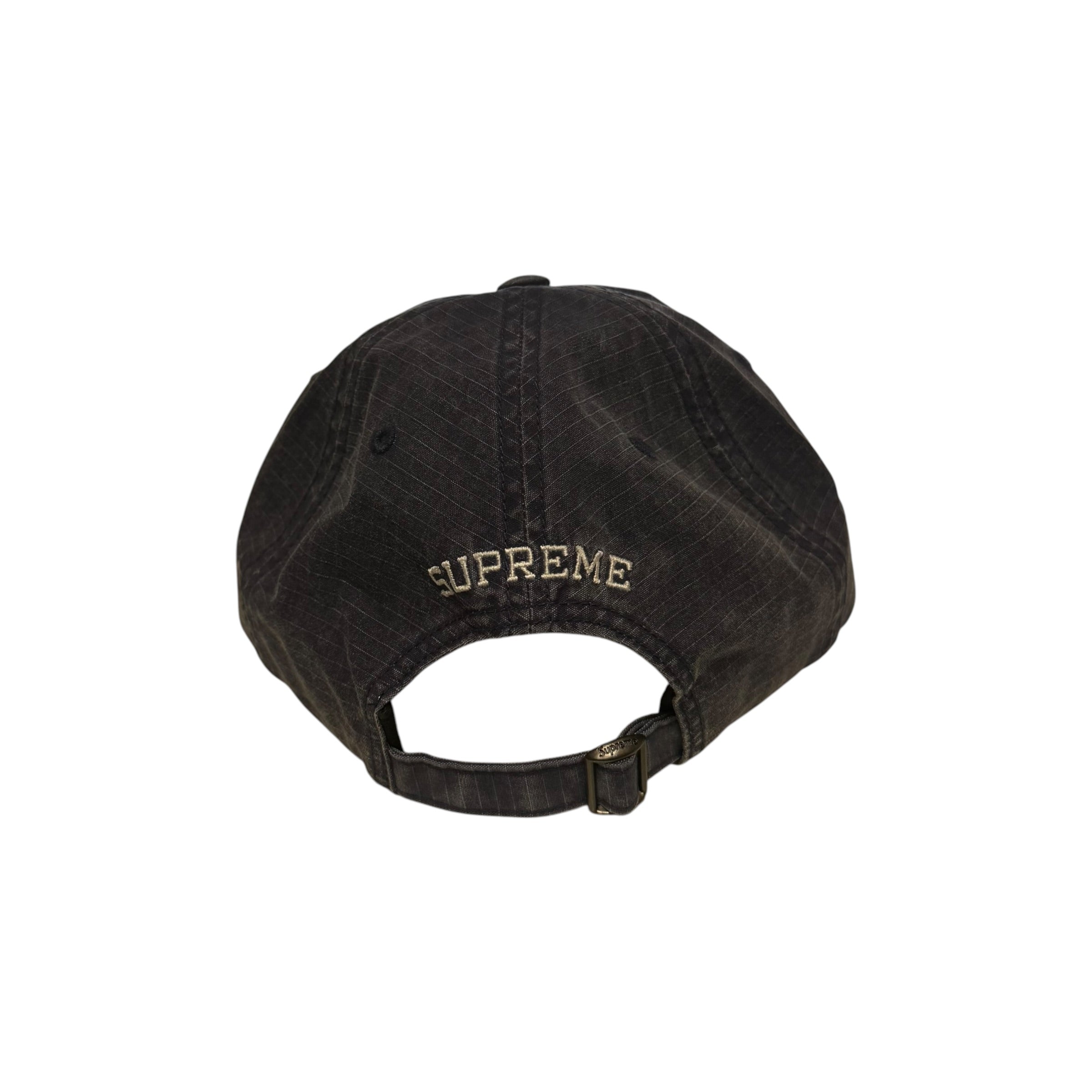Brand New Supreme Arabic Logo Ripstop 6 Panel Hat Navy
