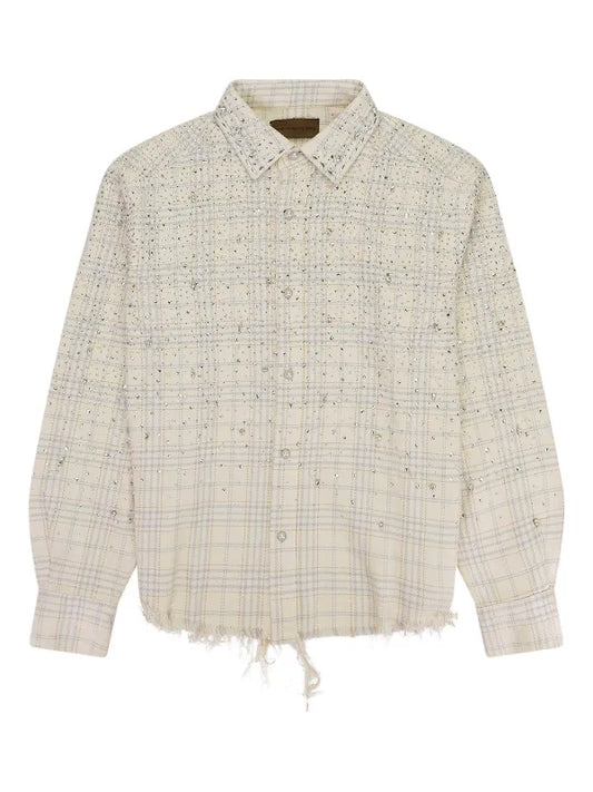 BIRTH OF ROYAL CHILD Rhinestone "Beige" shirt