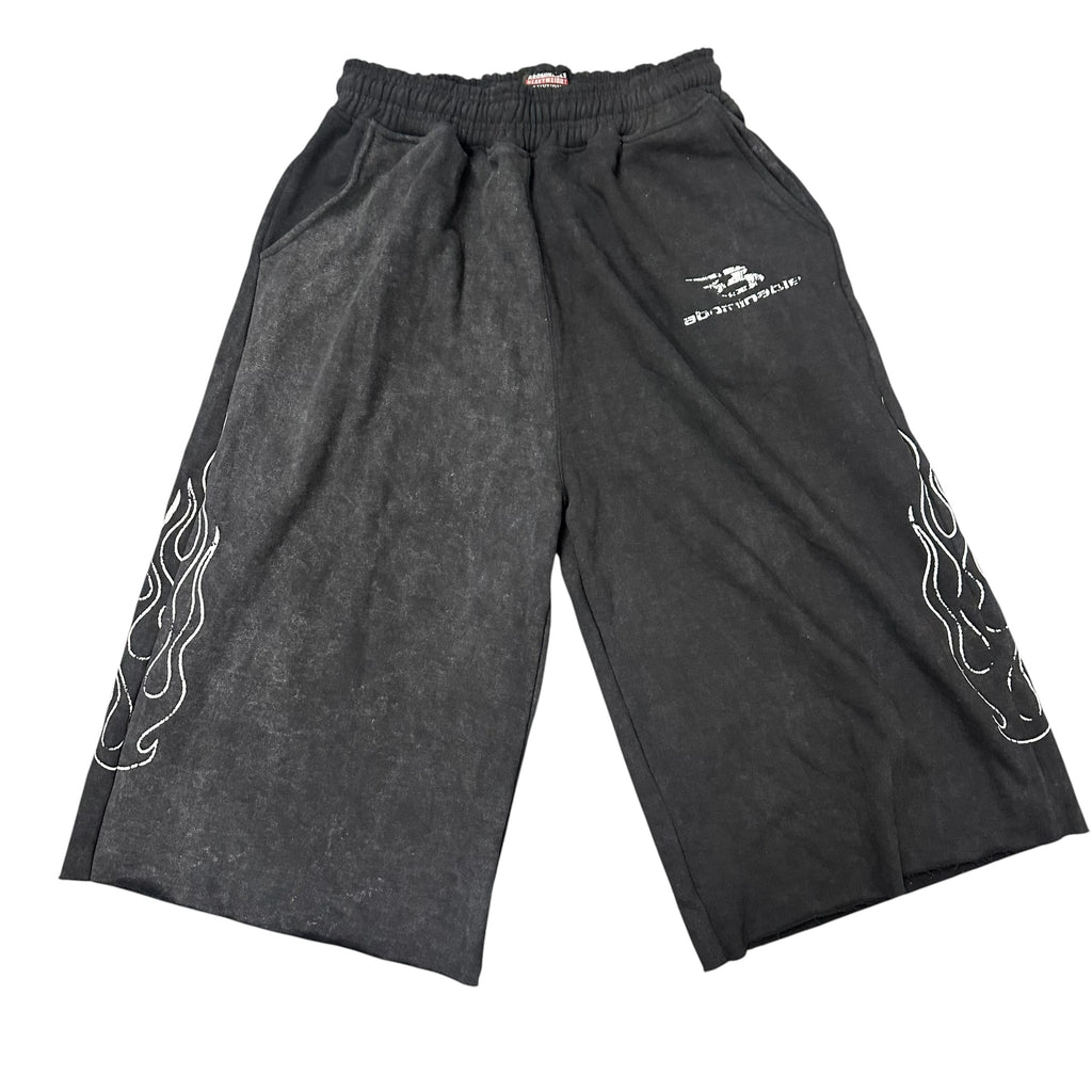 Abominable Wide Leg Sweat Shorts