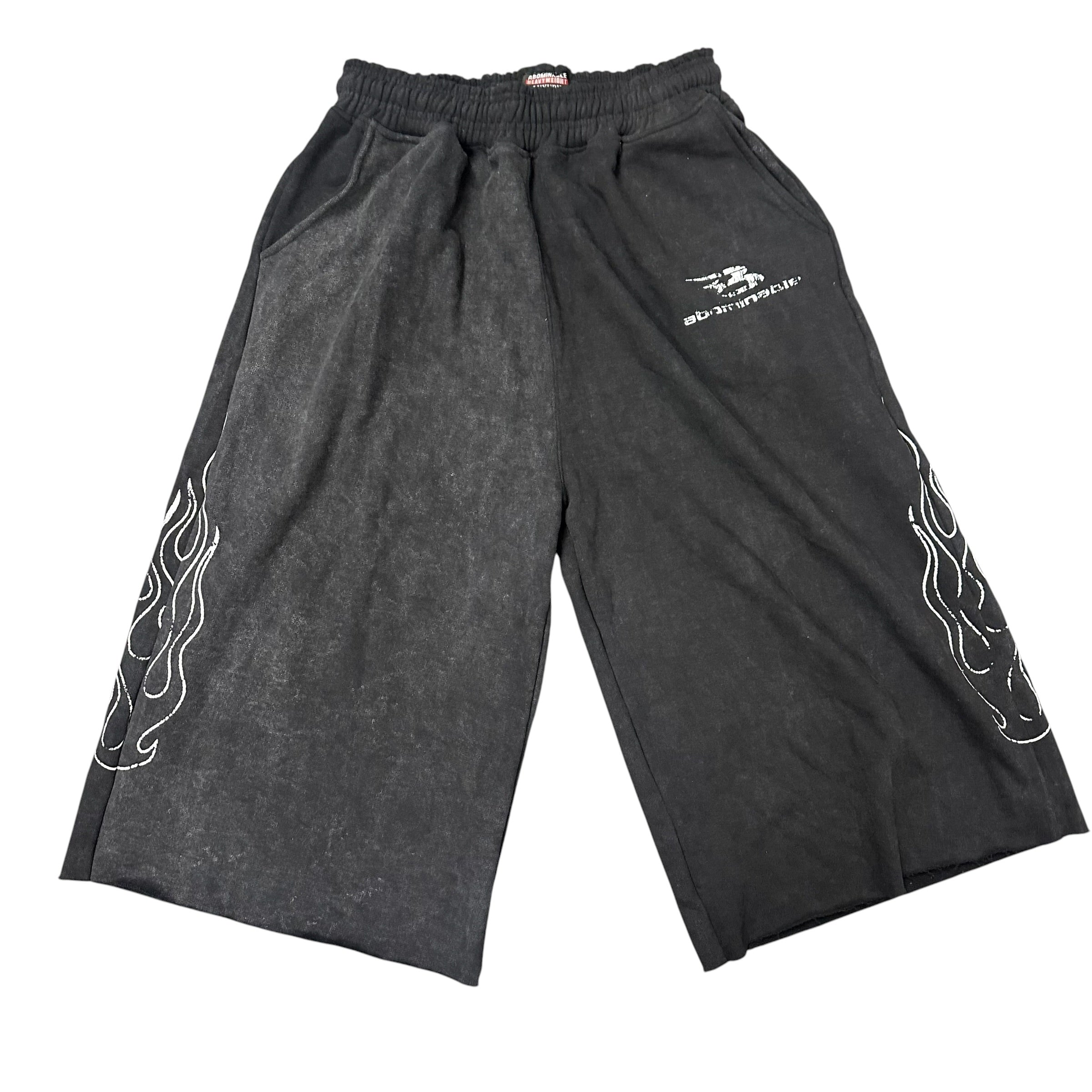 Abominable Wide Leg Sweat Shorts