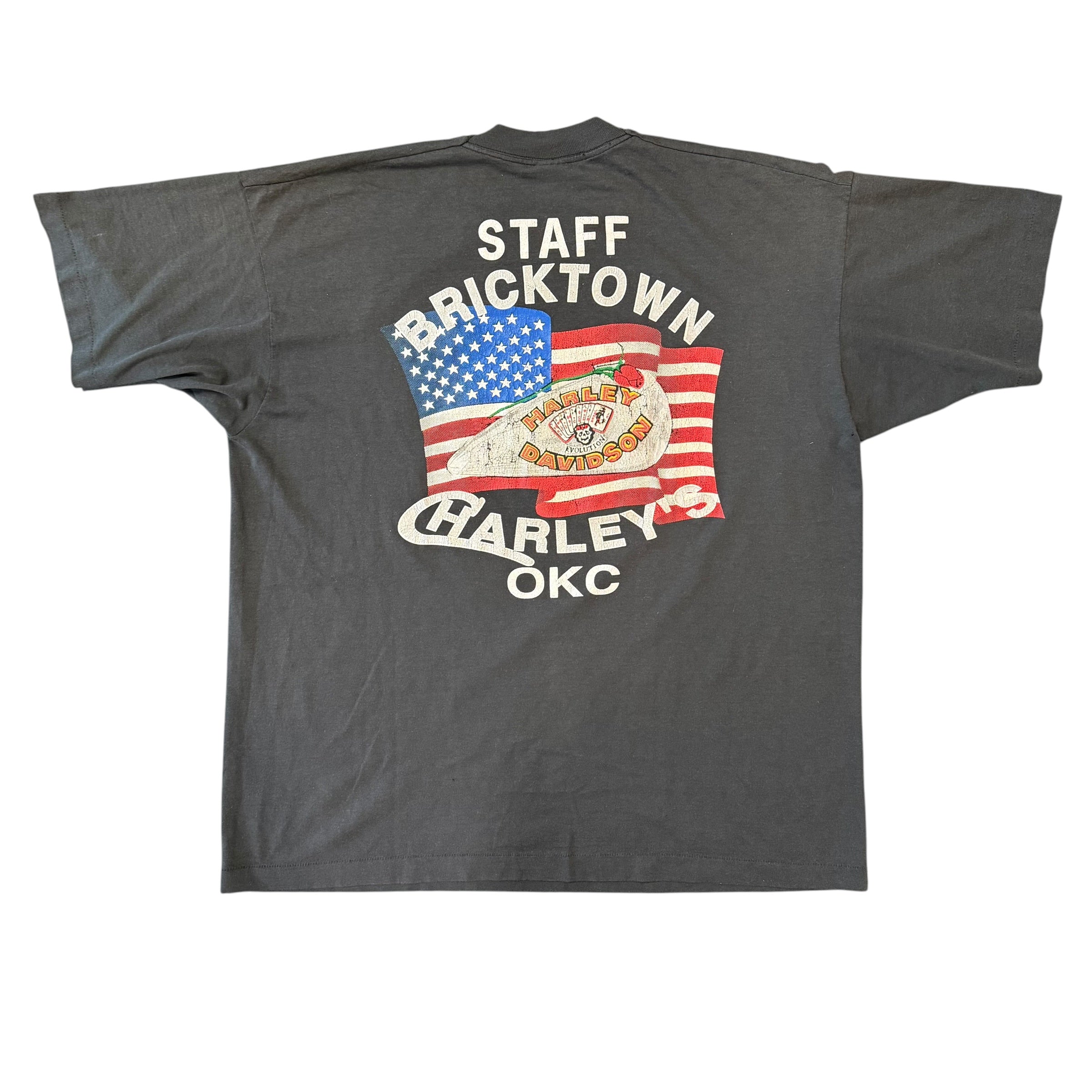 Vintage Harley Davidson “Staff” Tee