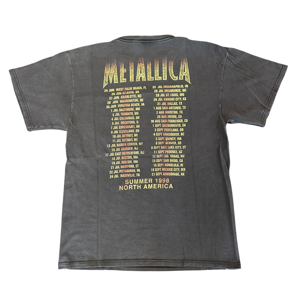 Vintage Faded Black Metallica Shirt
