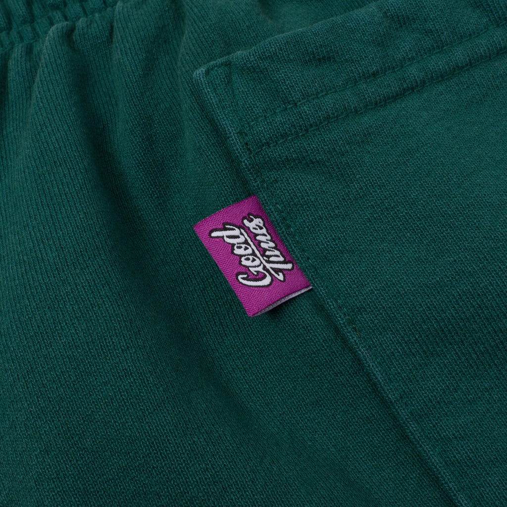 Good Times 3/4 Sweat Shorts “Green”