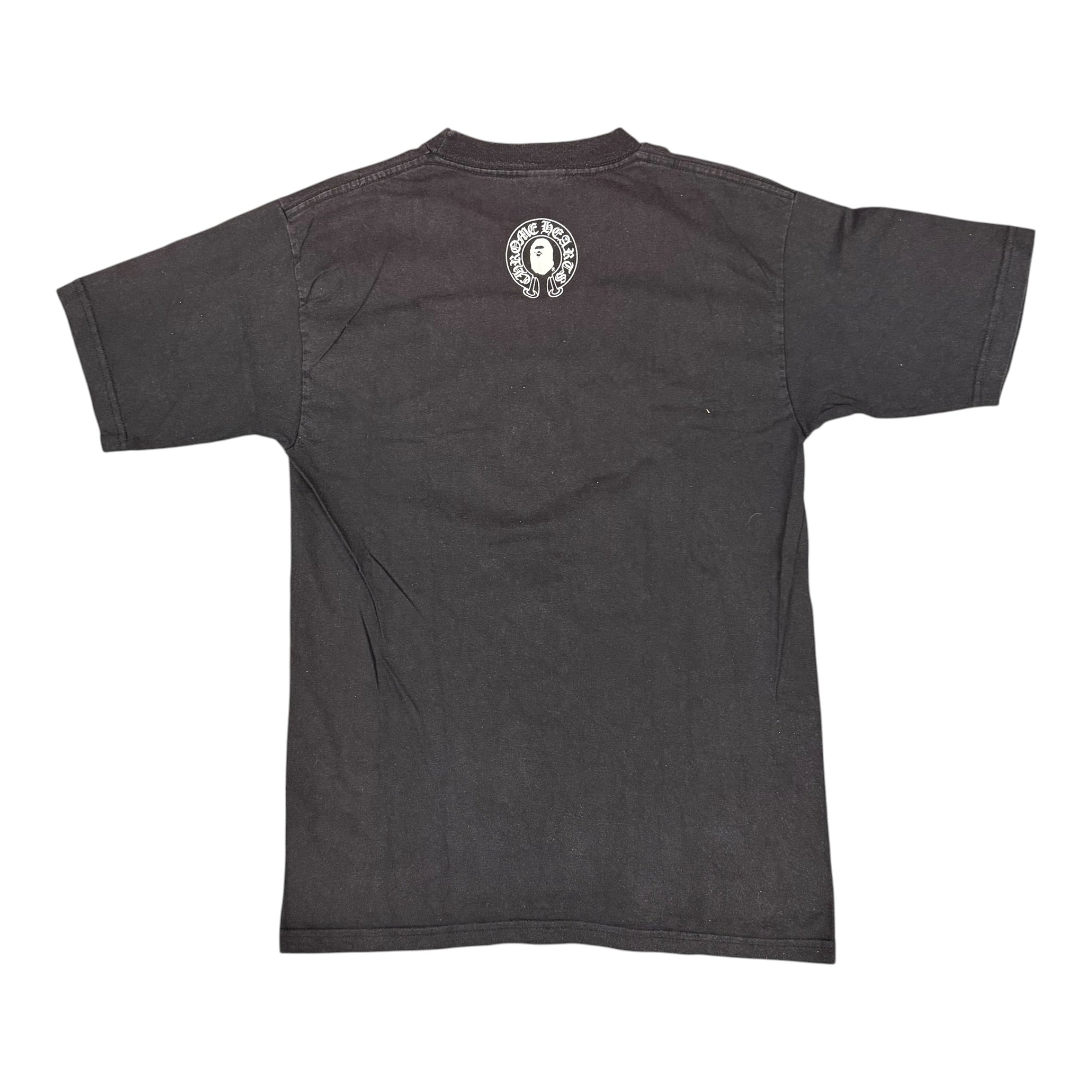 ‘08 Bape x Chrome Hearts Scroll Tee