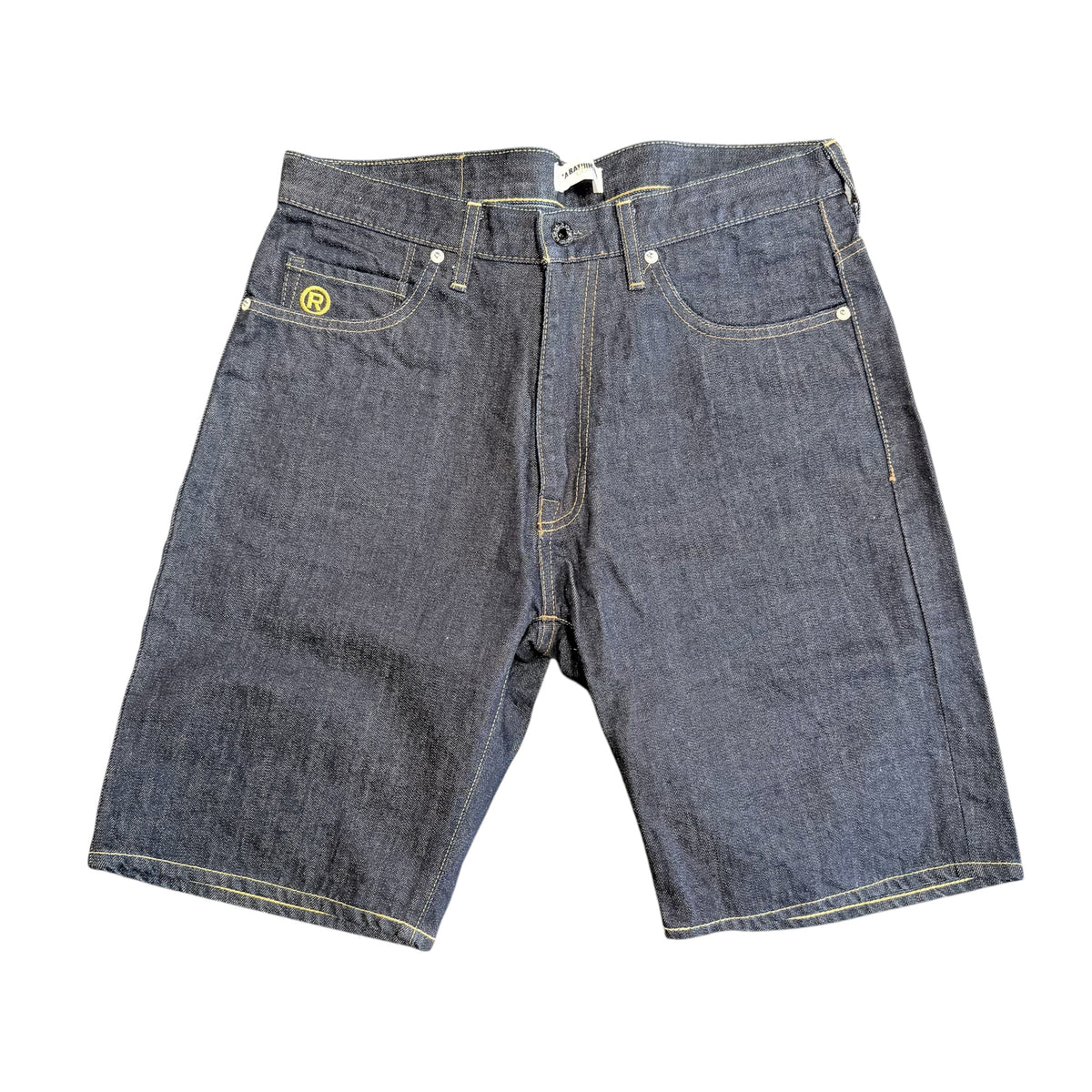 Bape Ape Crown Denim Shorts