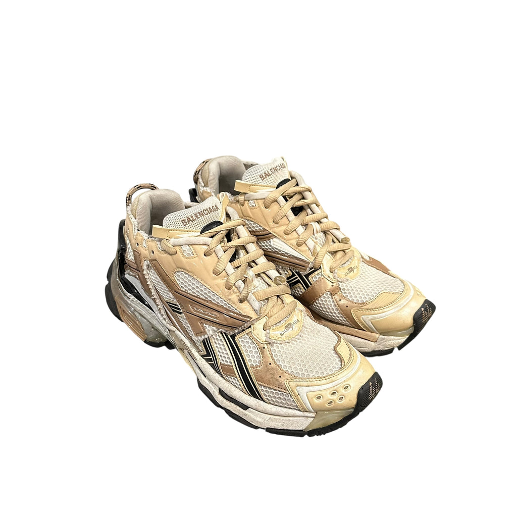 Balenciaga Runners White/Camel