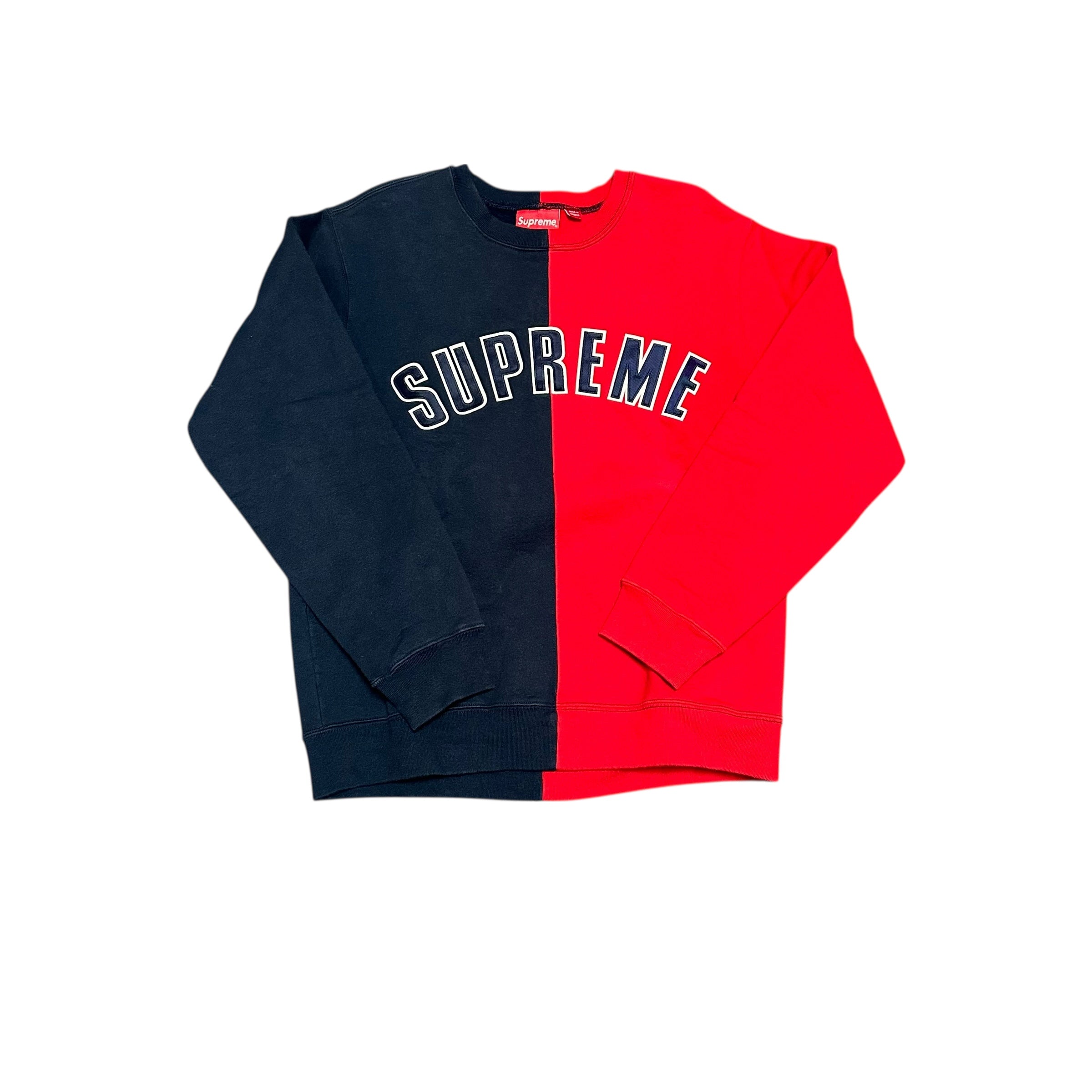 Red/Blue Supreme Split Crew