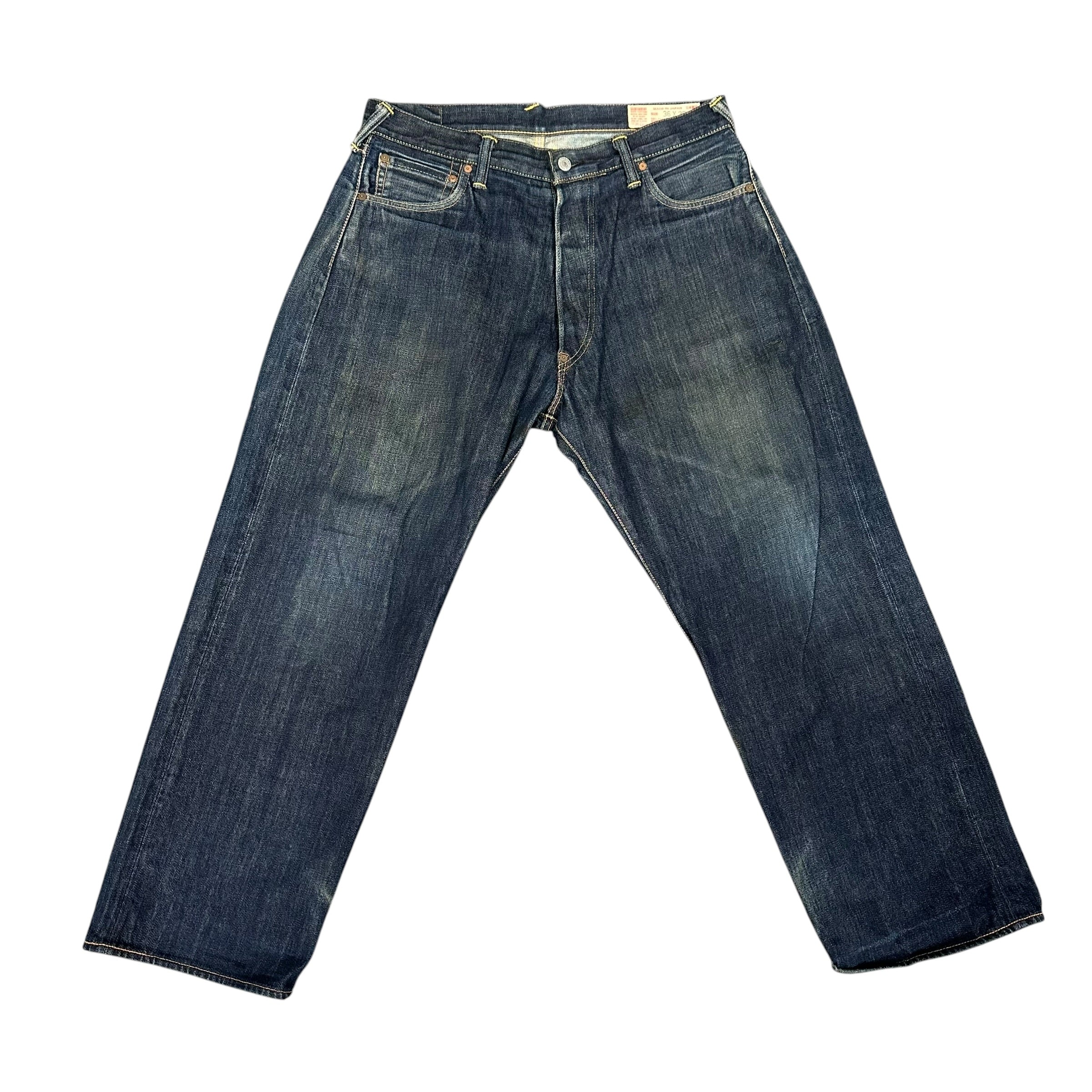 Evisu Dark Blue/Gray Jeans (38x35)