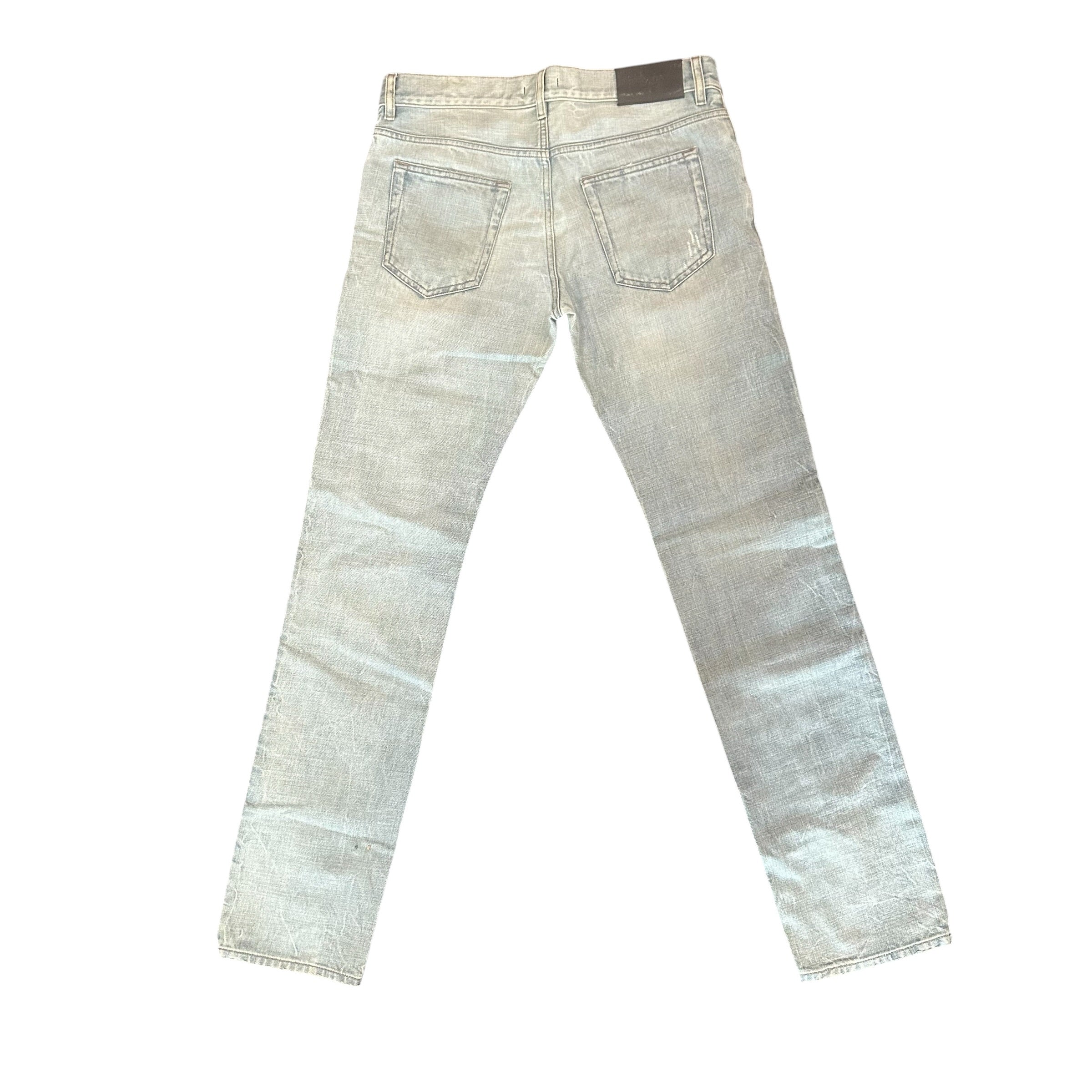 Prada Skinny Light Washed Jeans