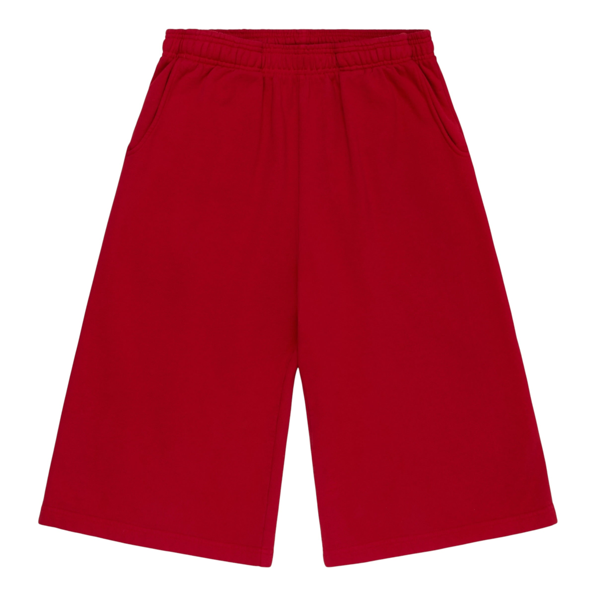 Good Times 3/4 Sweat Shorts “Red”