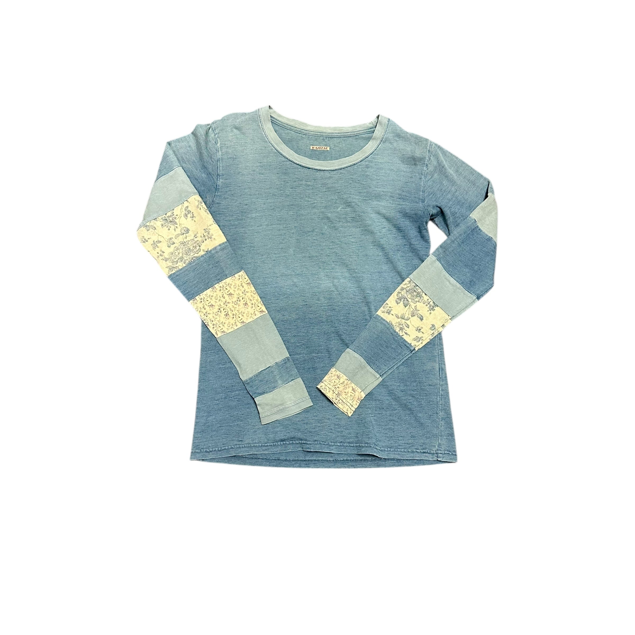 Kapital Spliced Blue L/S