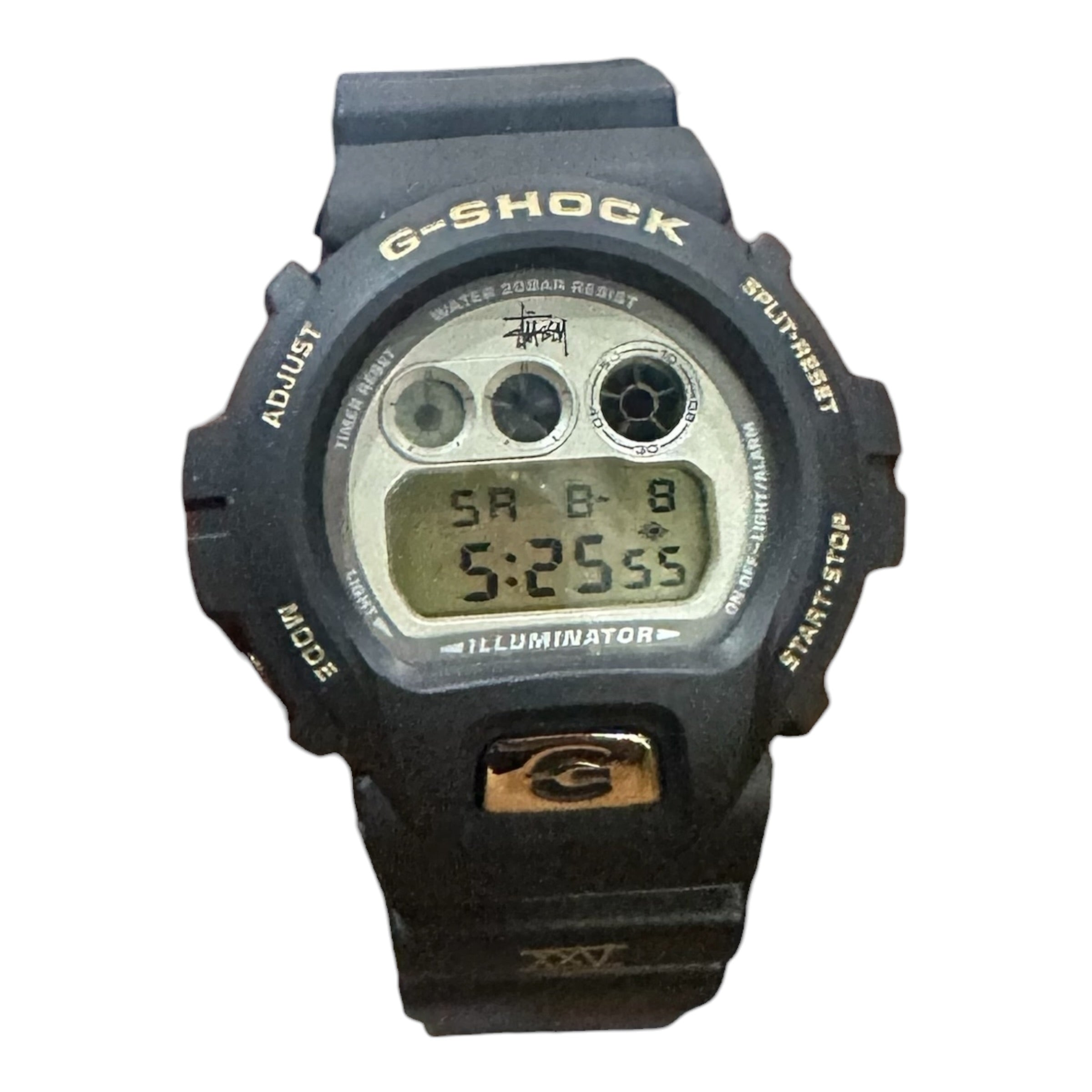 Gshock X Stussy Navy/Gold