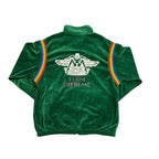 Hysteric Glamour x Supreme Green Velour Jacket