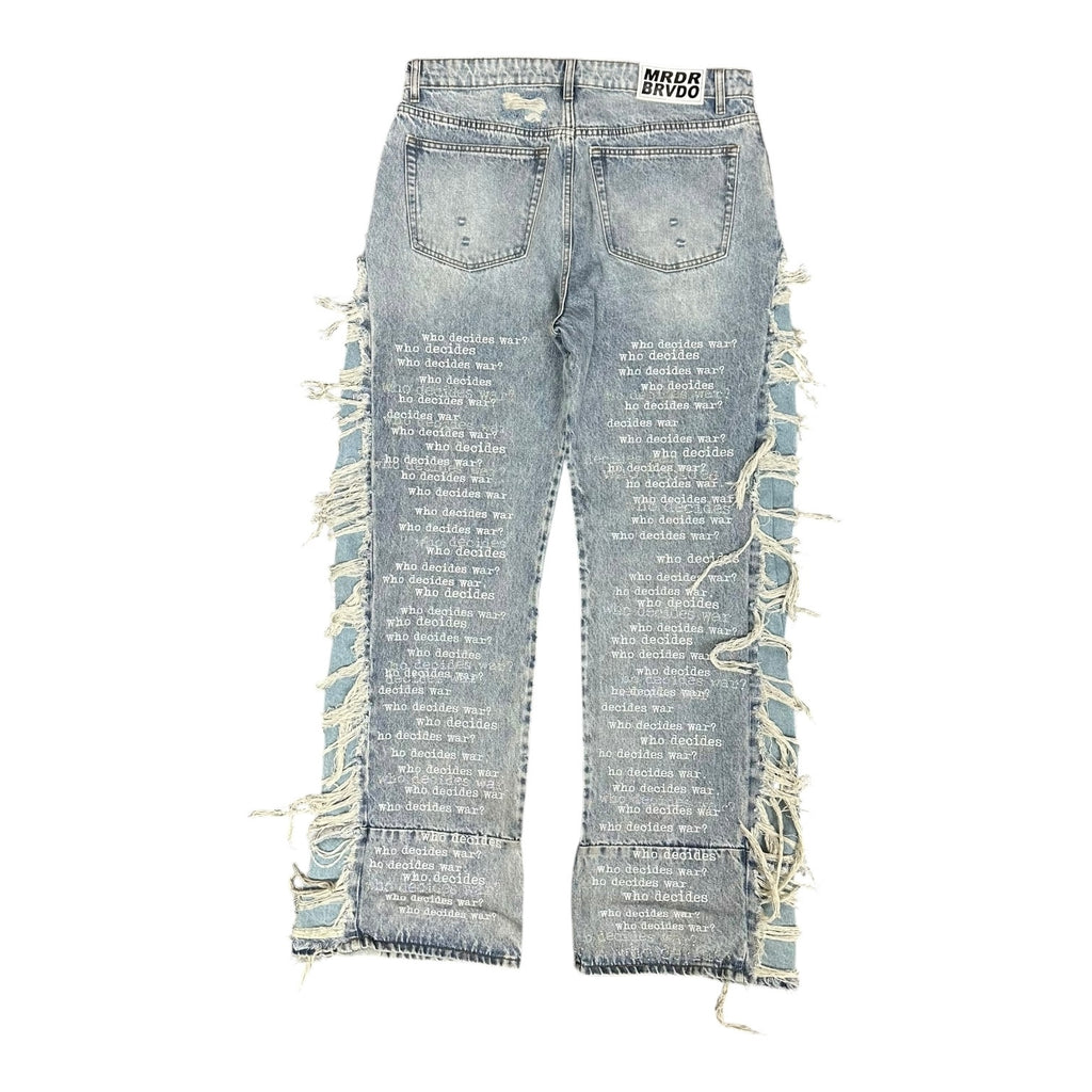 Who Decides War Ultra Flare Scripture Denim 'Sky'