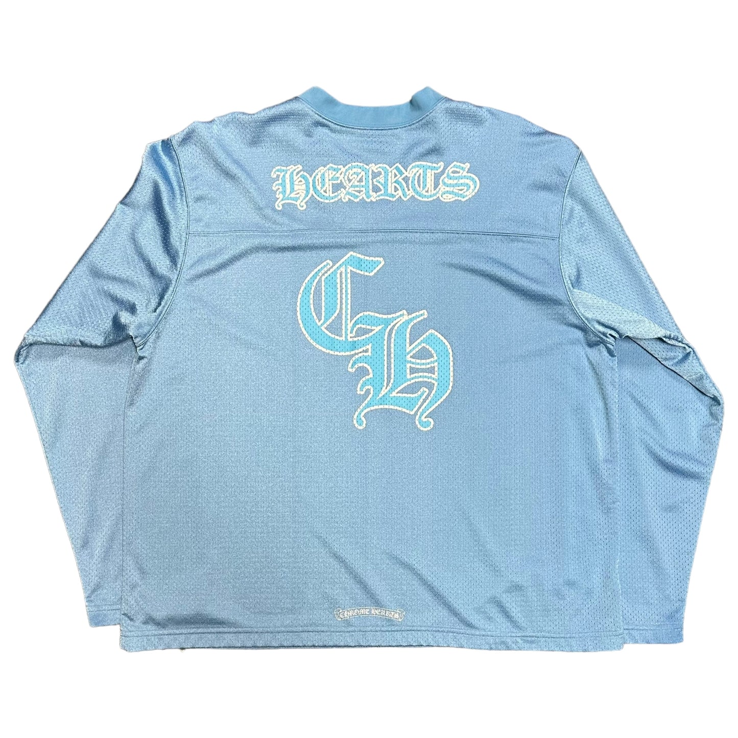 Blue Chrome Hearts L/S Jersey