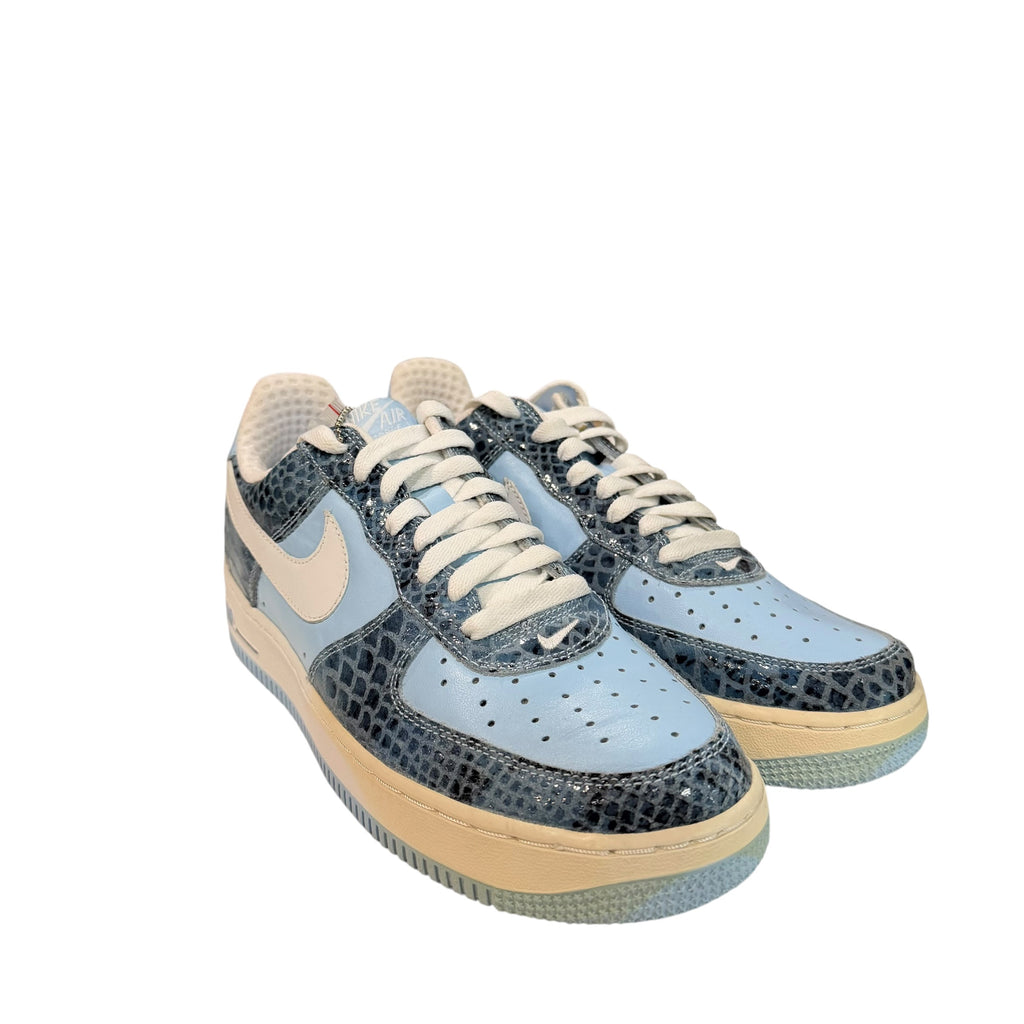 NEW ‘06 Nike Air Force 1 "Ice Blue Snakeskin" (No Box)