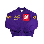 CPFM x Supreme Purple Varsity Jacket