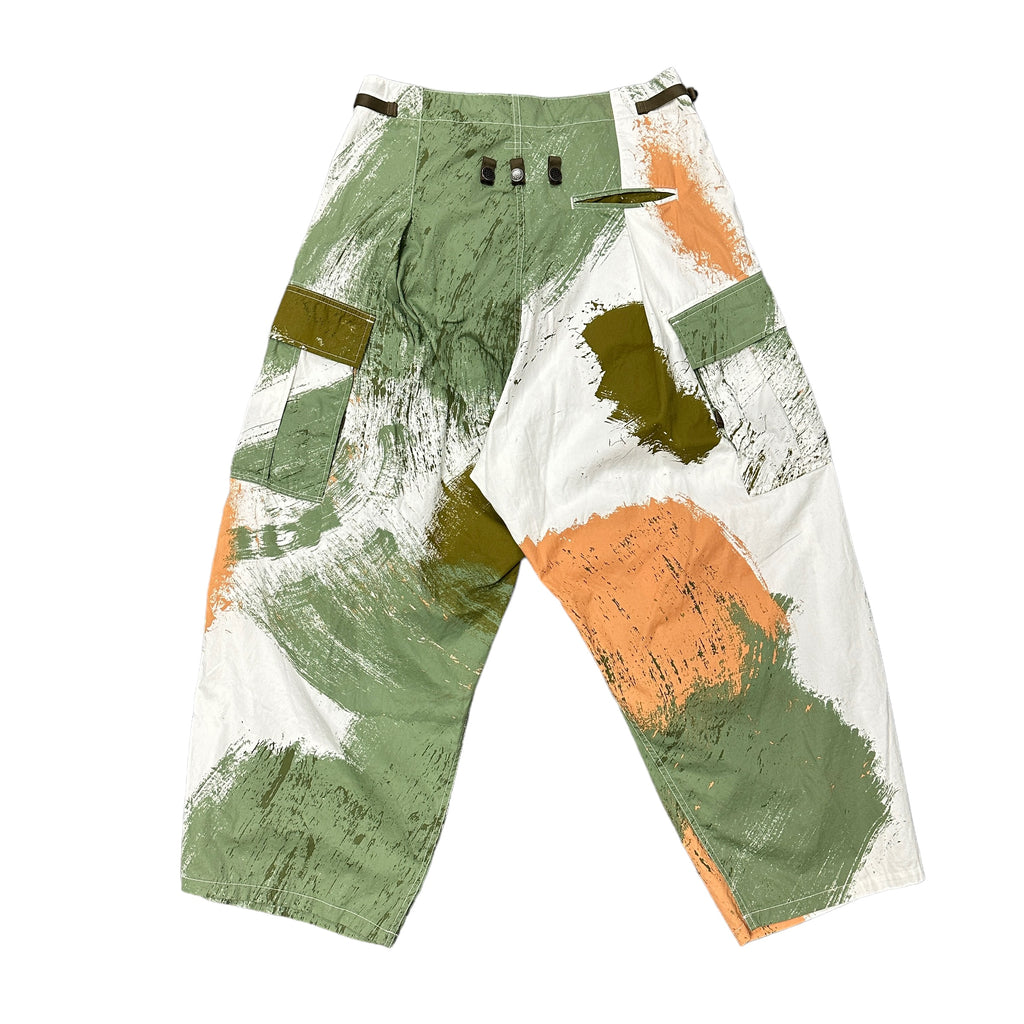 Brand New Kapital Cargos Green/Orange