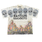 NEW Satoshi Nakamoto Lost Boys Tee White