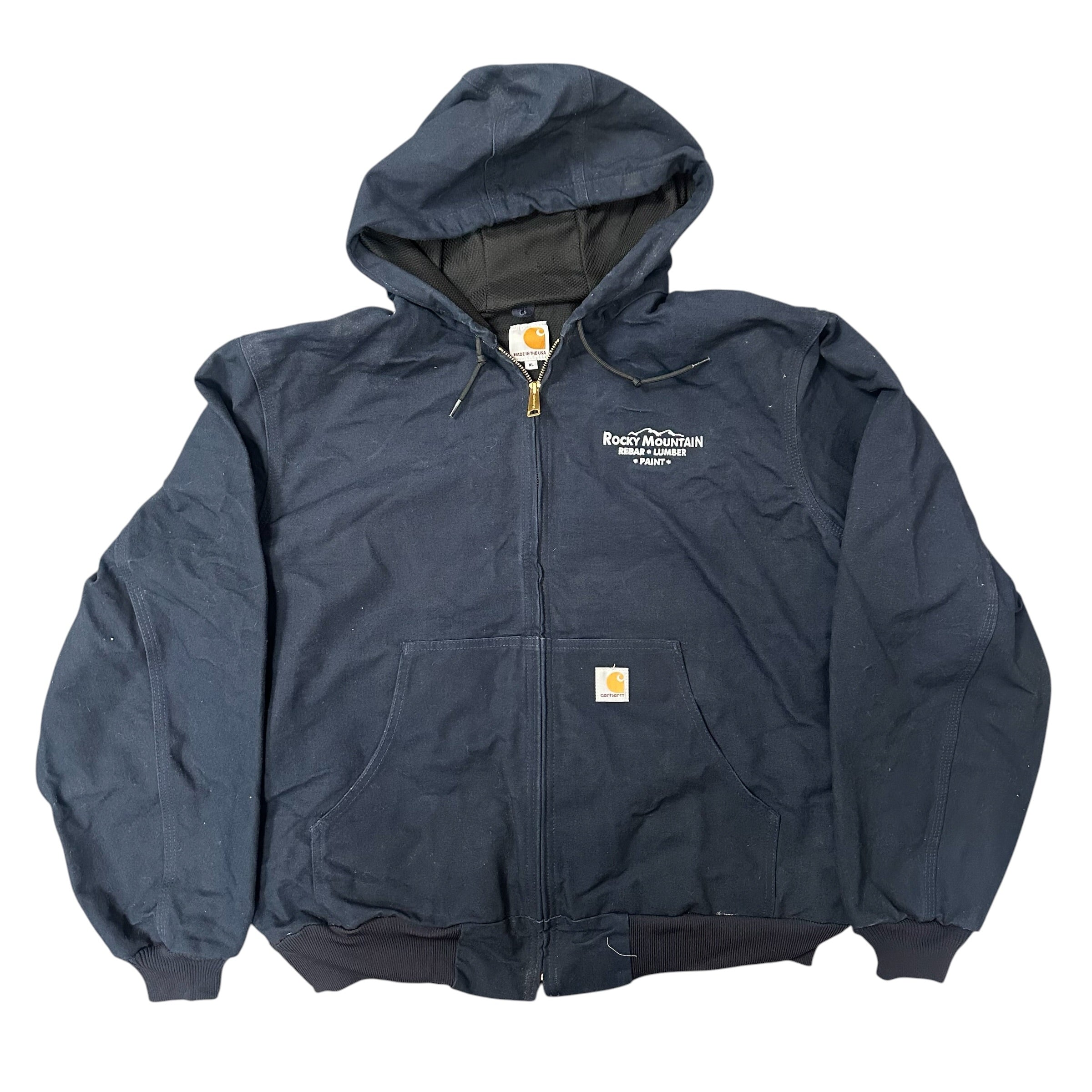 Navy Blue Carhartt Active Work Jacket