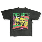 Vintage Martin Luther King Jr. and Malcolm X Tee