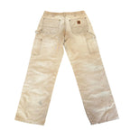Vintage Carhartt Double Knee Dirty Tan Pants (32)