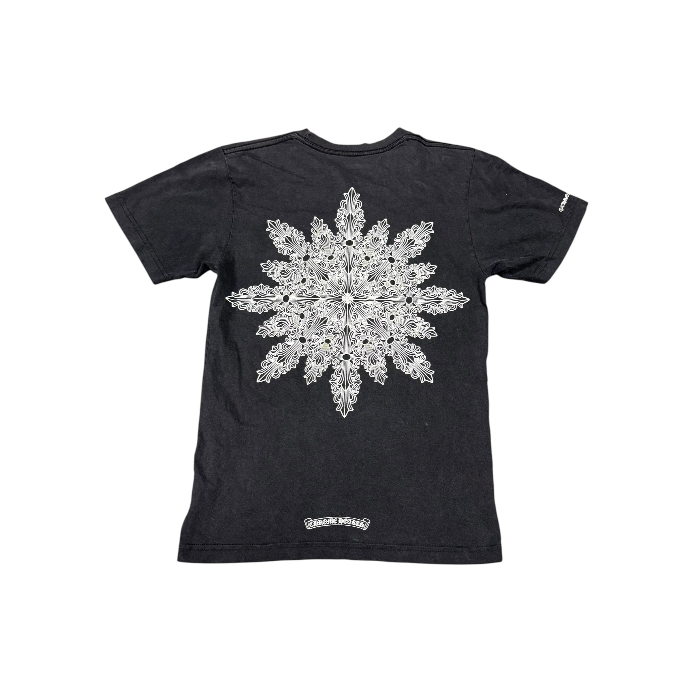 Chrome Hearts Vintage Floral Cross Tee