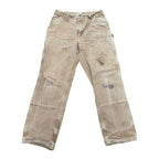 Tan Carhartt Double Knee Pants