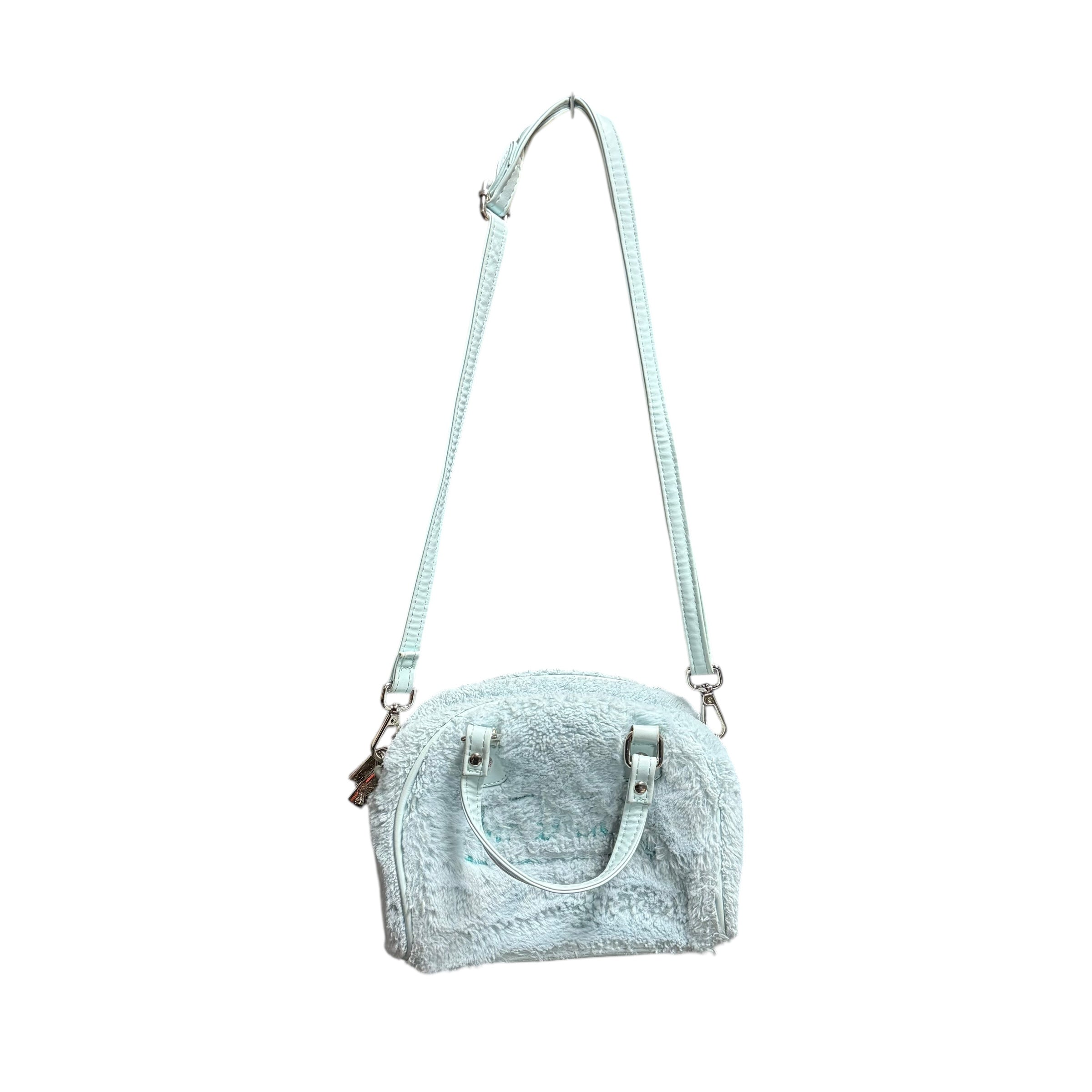 Vintage Y2K Von Dutch Furry Mini Bowler Bag