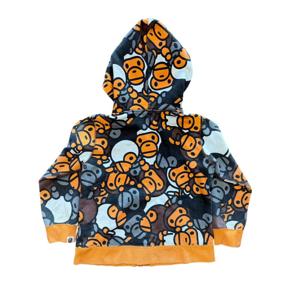 Kids Bape Baby Milo All Over Print Hoodie
