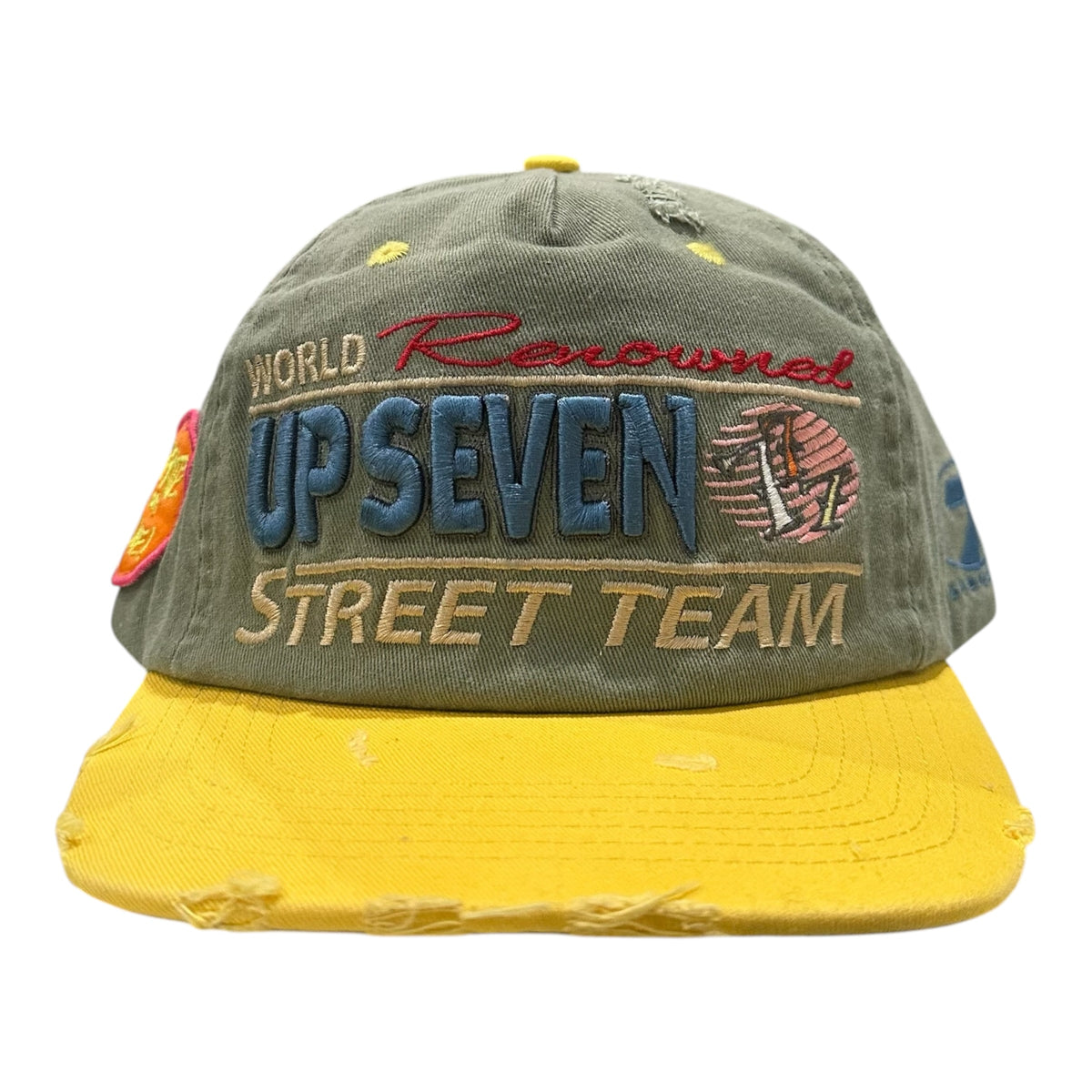 NEW Up7 Hat ‘Green/Yellow’