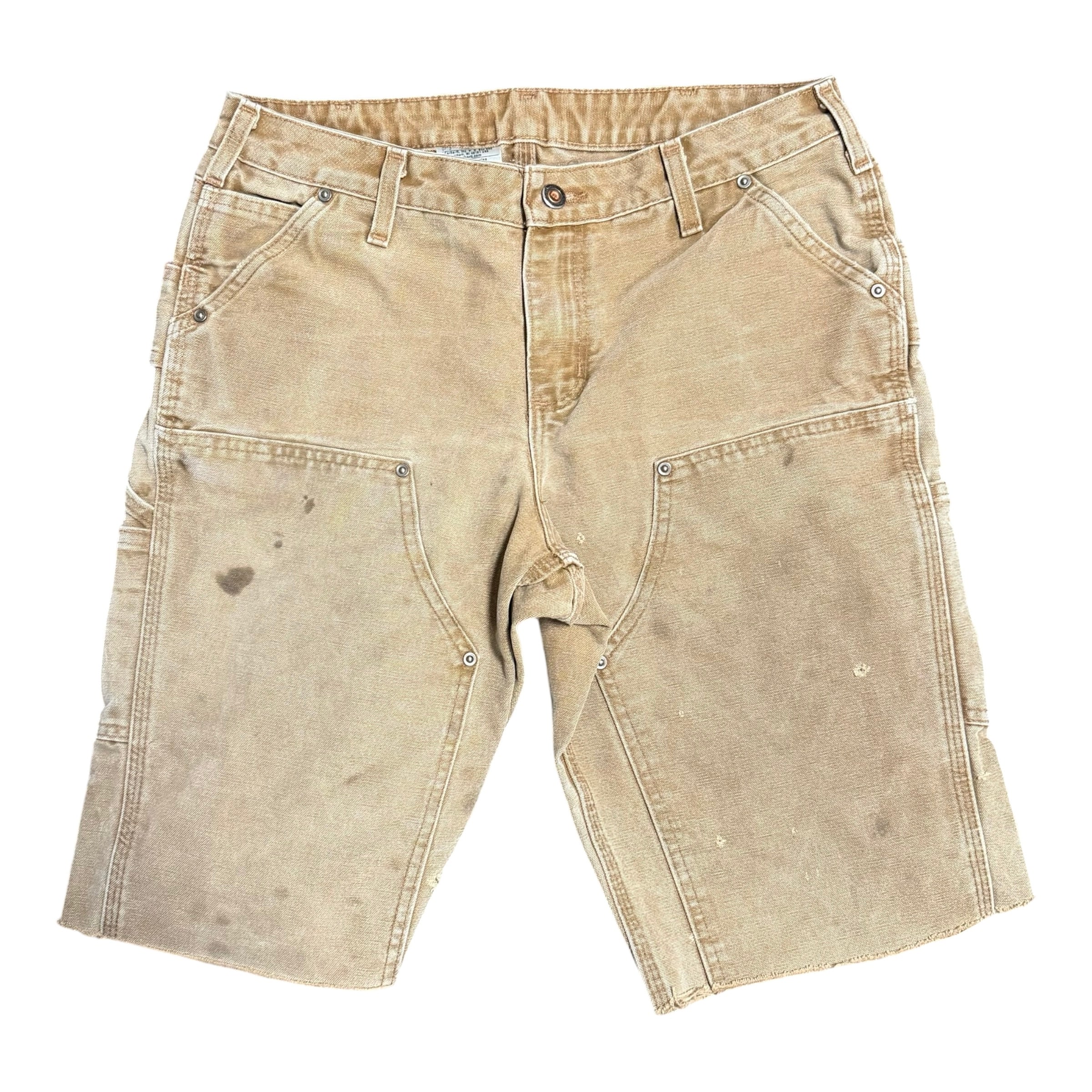 Vintage Carhartt khaki Double Knee Shorts(6)