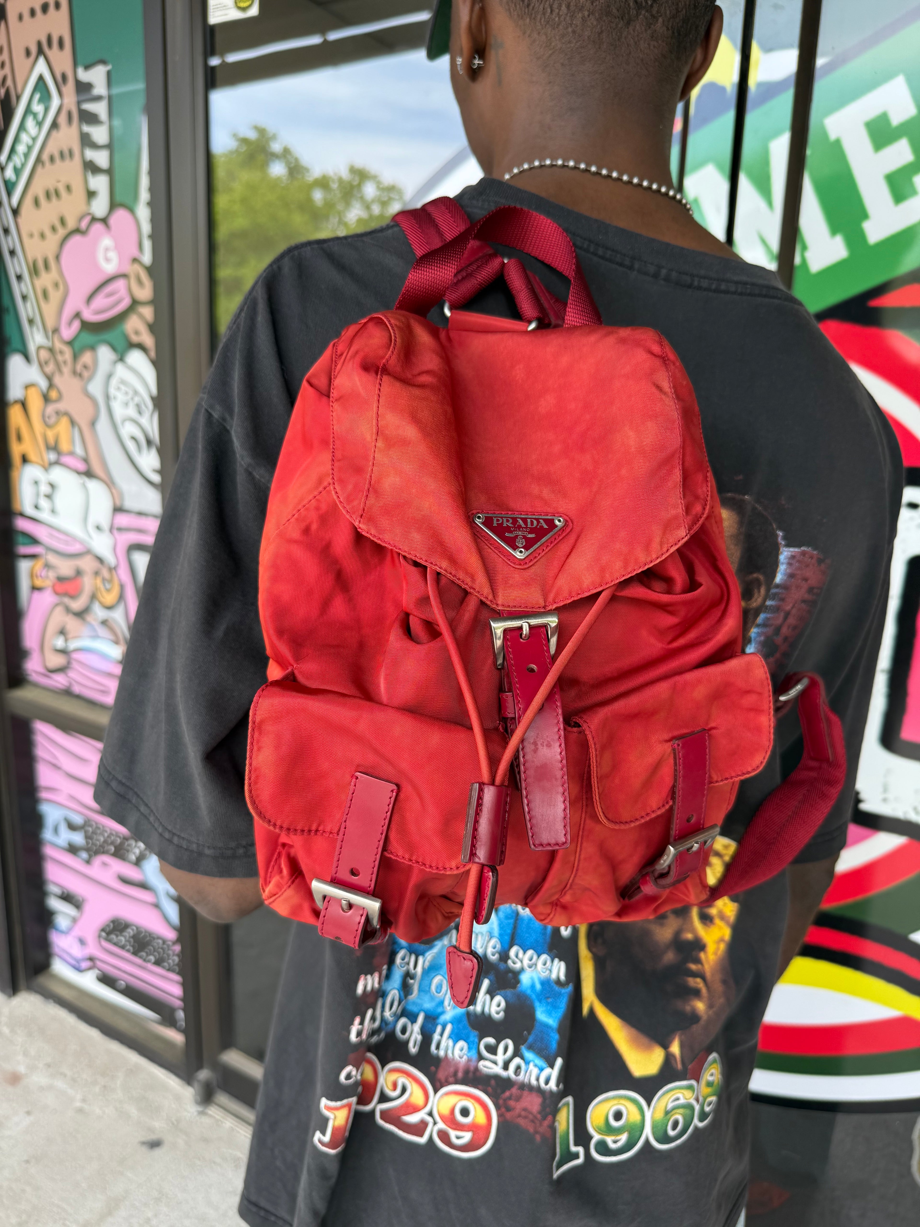 Red Prada Bag