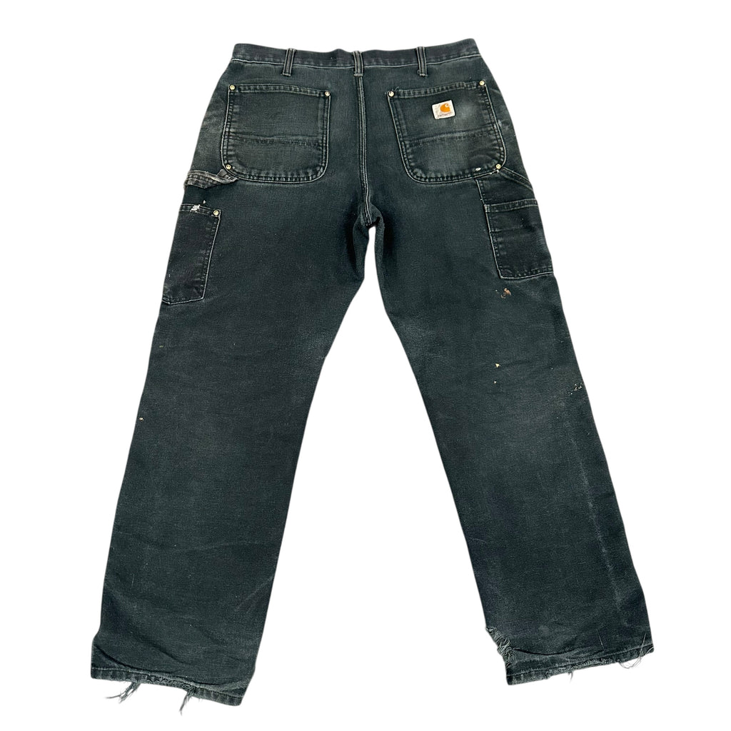 Vintage Carhartt Black Painted Double Knees